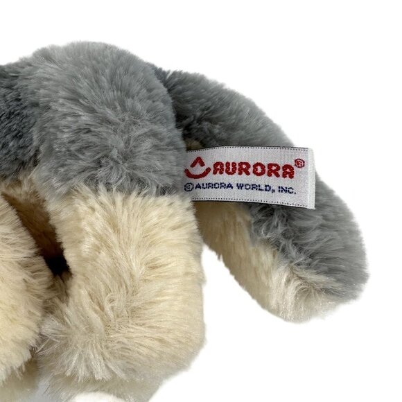 Aurora Busch Gardens Small Wolf Plush Grey and White - Picture 2 of 8